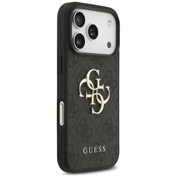 Guess - Guess Mobilskal för iPhone 18 Pro/17 Pro med Rem Classic Logo - Svart