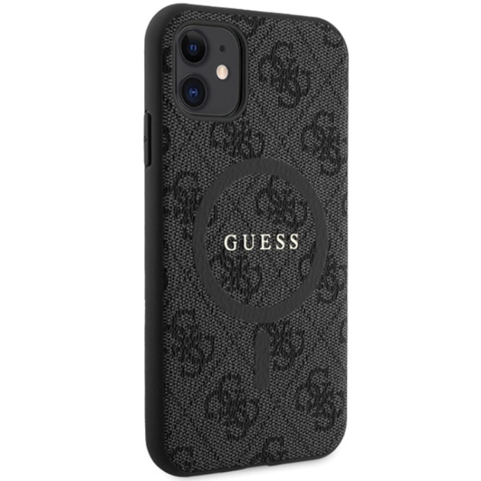 Guess - Guess iPhone 11/XR Mobilskal Magsafe Collection - Svart