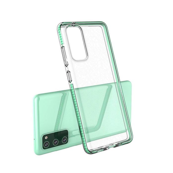 OEM - Spring TPU Gel Protective Mobilskal Galaxy A72 - Ljus Rosa