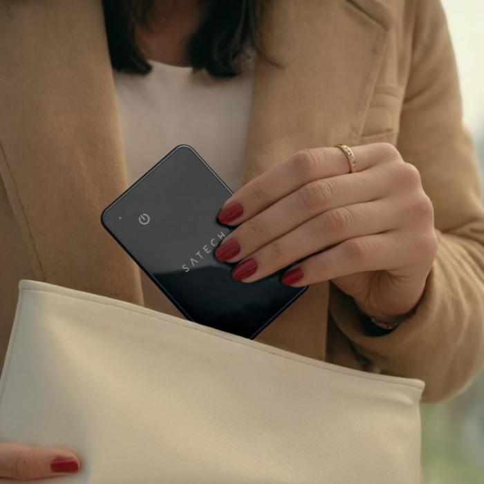 Satechi - Satechi FindAll Plånbokskort med Find My Tracker - Svart