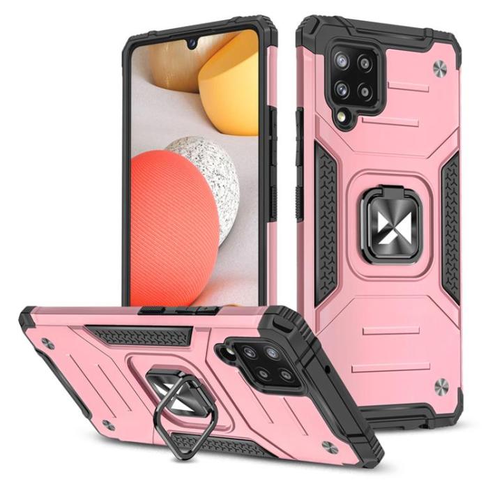 Wozinsky - Wozinsky Ring Armor Skal Galaxy A42 - Rosa