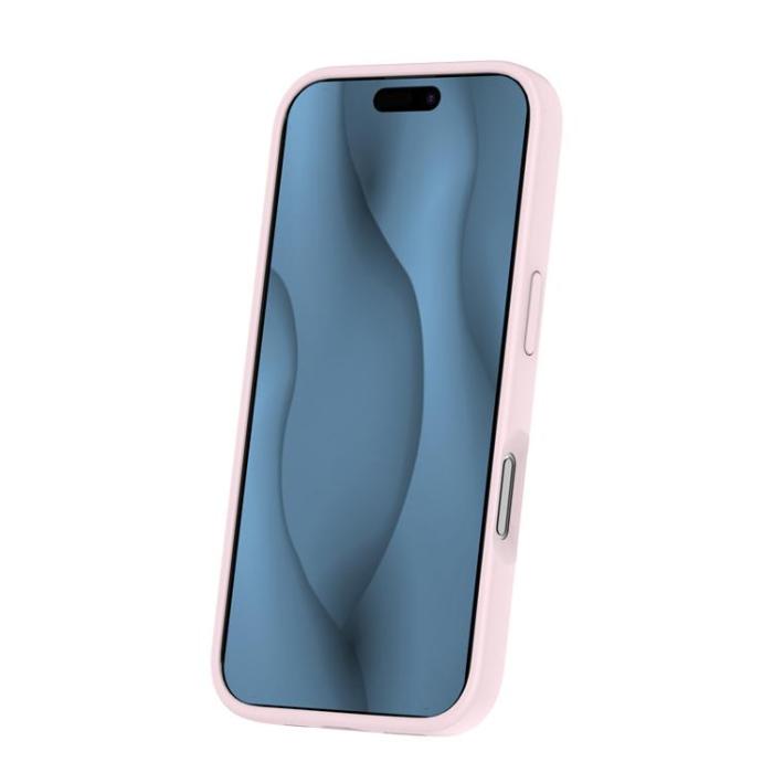 OEM - iPhone 16 Mobilskal MagSafe Silikon Thin - Ljusrosa