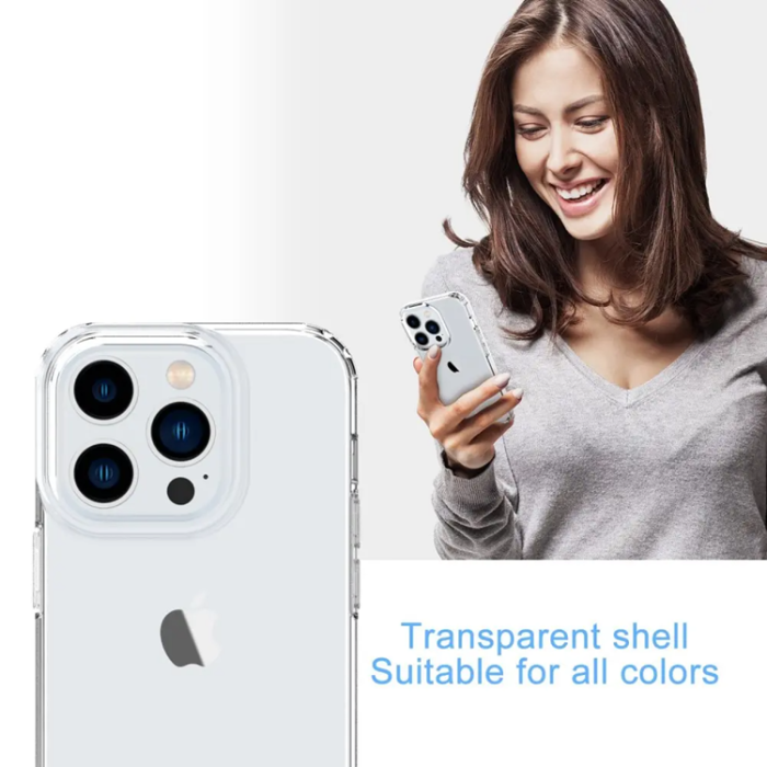 Taltech - iPhone 14 Pro Mobilskal - Transparent