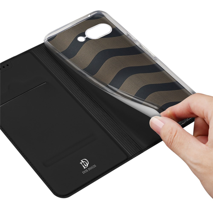 Dux Ducis - Dux Ducis Google Pixel 9a Plånboksfodral Skin Pro - Svart
