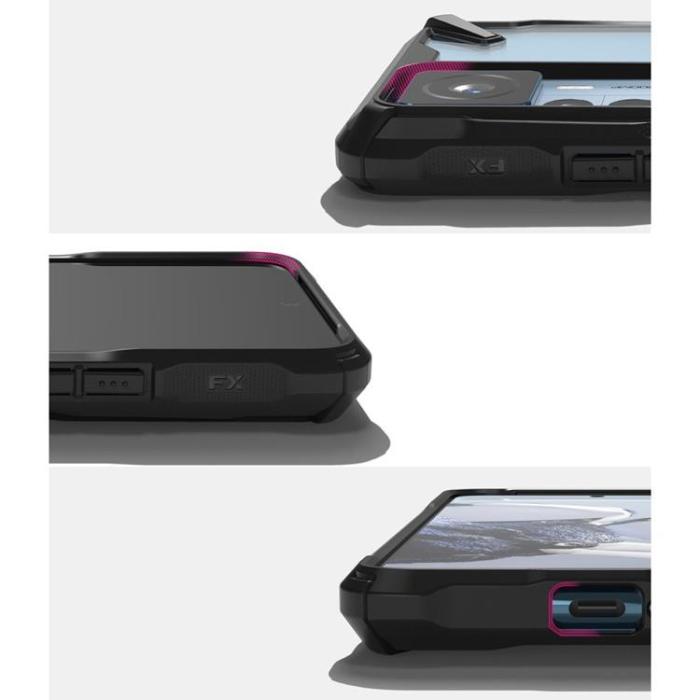 UTGATT1 - Ringke Xiaomi 12T/12T Pro Skal Fusion X - Svart