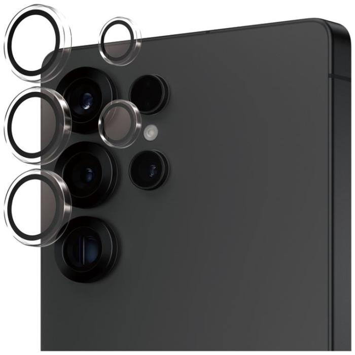 PanzerGlass - PanzerGlass Galaxy S25 Ultra Kameralinsskydd Härdat Glas Hoops