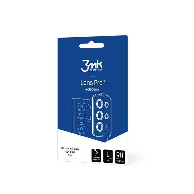 3MK Galaxy S24 Plus Pro HybridGlass Kameralinskydd - Svart | 5468 | AlltMobil