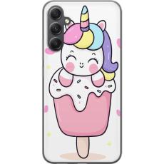 iSecrets - Mobilskal till Samsung Galaxy A15 5G med Glad enhörning