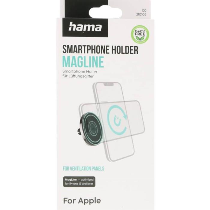 Hama - Hama Mobilhållare MagLine Magnetisk