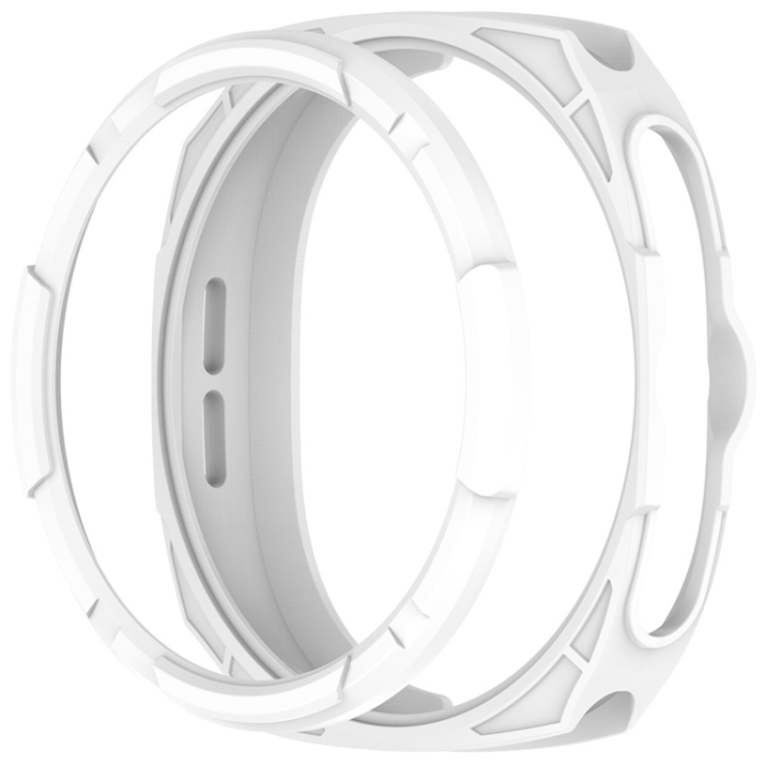 A-One Brand - Galaxy Watch 8 Classic (46mm) Skal Hollow Design - Vit