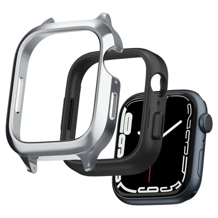 Spigen - Spigen Apple Watch 4/5/6/7/8/SE (44/45mm) Armband - Silver