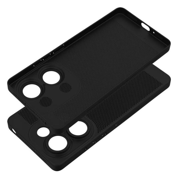 OEM - Xiaomi Redmi Note 13 Pro 4G Mobilskal Breezy - Svart