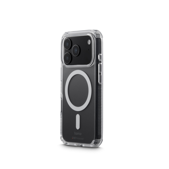 Hama - HAMA iPhone 17 Pro Mobilskal MagSafe Extreme Protect - Transparent