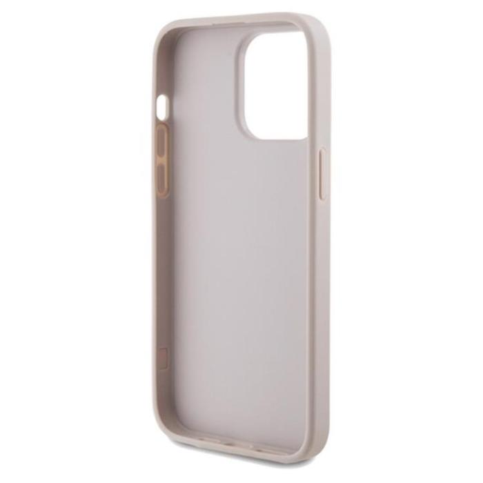 Guess - Guess iPhone 15 Pro Mobilskal Stripe Collection - Rosa