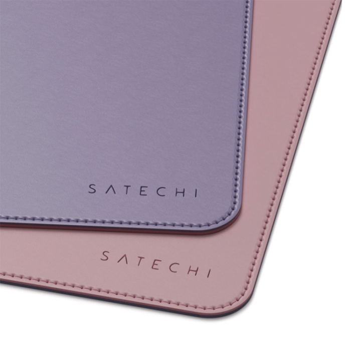 Satechi - Satechi Eco-Leather Deskmate - Dubbelsidig - Rosa / Lila