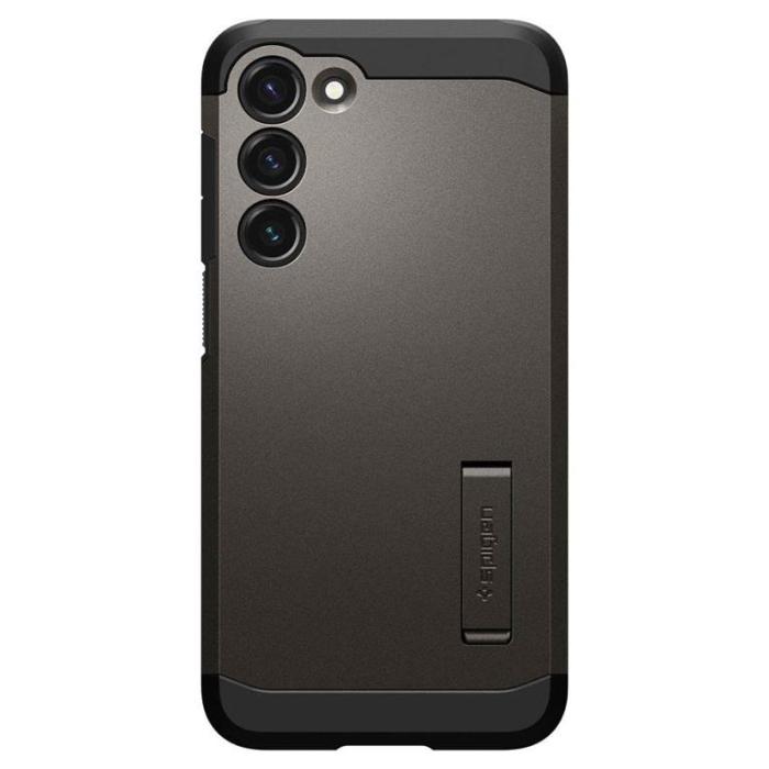 UTGATT - Spigen Galaxy S23 Skal Tough Armor - Gunmetal
