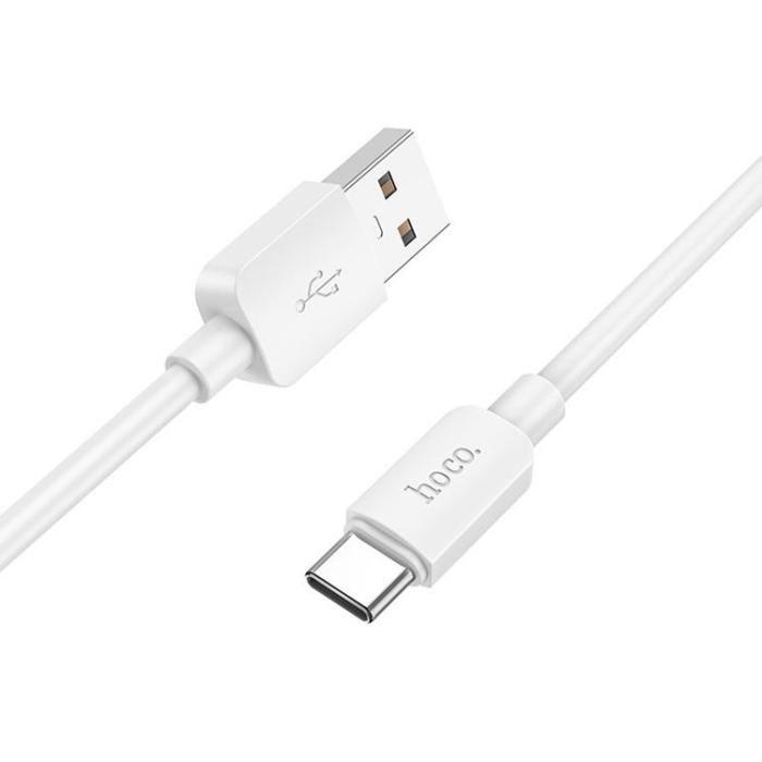 Hoco - Hoco USB-C till USB-A kabel 1m 27W - Vit
