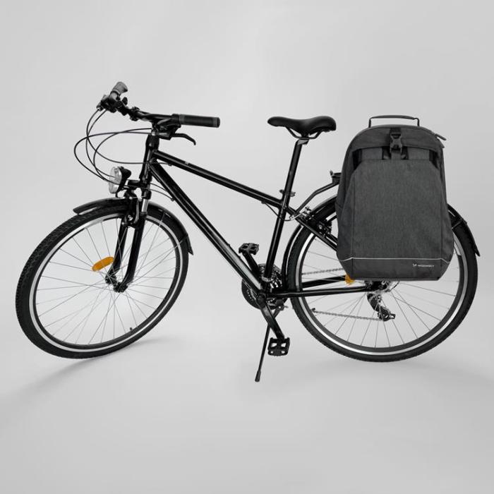 Wozinsky - Wozinsky 2-in-1 Ryggsäck/Cykelhållare 40 L - Svart