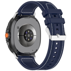 A-One Brand - Galaxy Watch 8 (44mm/40mm)/8 Classic (46mm) Armband - Midnattsblå
