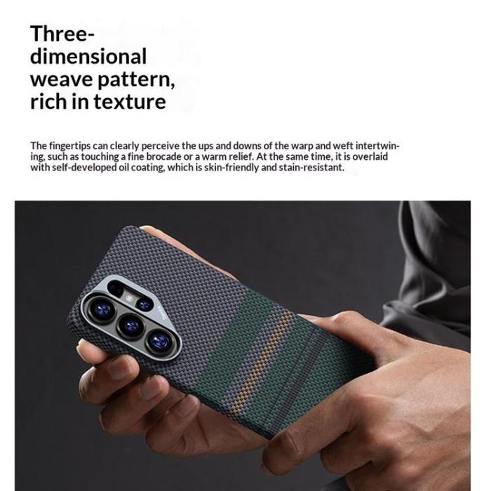 Benks - BENKS Mobilskal För Galaxy S26 Ultra MagSafe Kevlar Aramid Fiber Woven