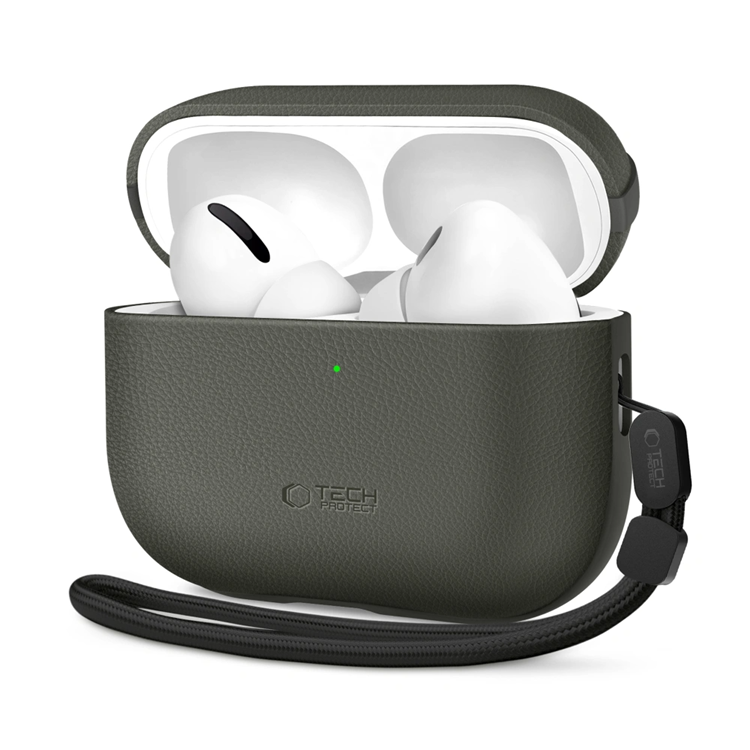Tech-Protect Apple Airpods Pro 3 Skal Natural Fit - Olive Grön | 2353 | AlltMobil