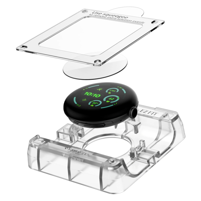 Spigen - [2-PACK] Spigen Google Pixel Watch 3/4/5 (41mm) Skärmskydd EZ Fit