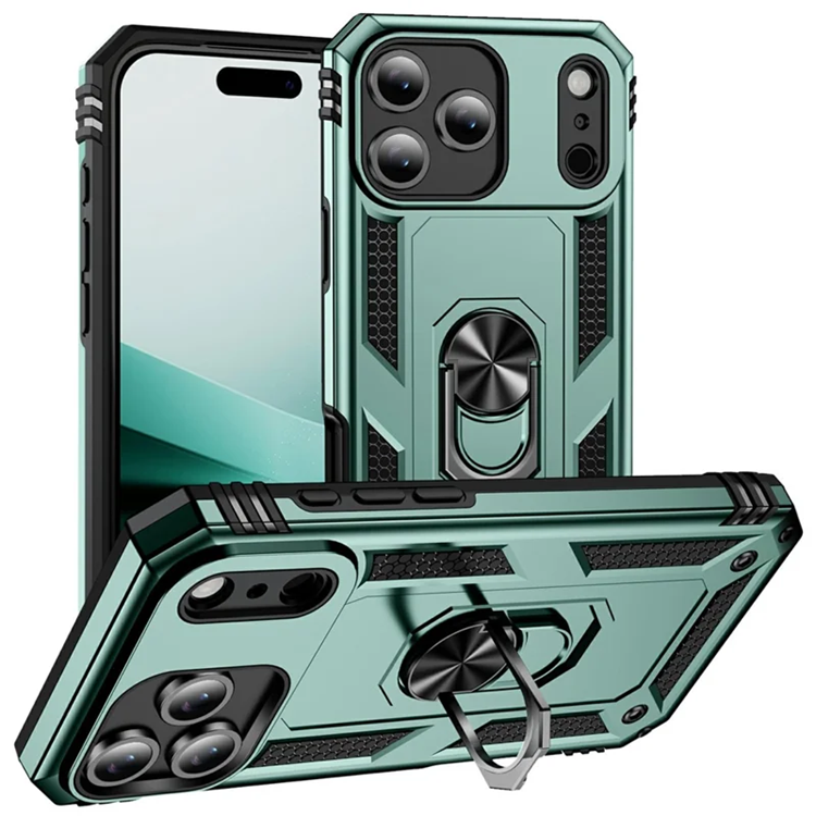 iPhone 17 Pro Mobilskal med Kickstand - Grön | 2353 | AlltMobil