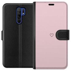iSecrets - Plånboksfodral till Xiaomi Redmi 9 med Litet Hjärta