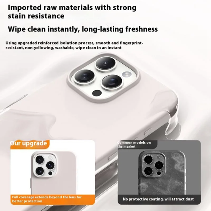 A-One Brand - iPhone 16 Pro Max Mobilskal Ultra Thin Silikon - Haze Blå