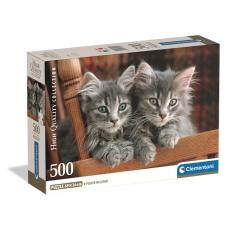CLEMENTONI - CLEMENTONI Pussel 500 Pcs CB High Quality Collection Kittens