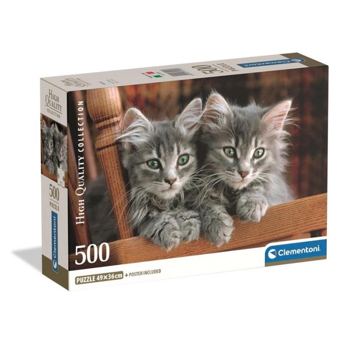 CLEMENTONI - CLEMENTONI Pussel 500 Pcs CB High Quality Collection Kittens