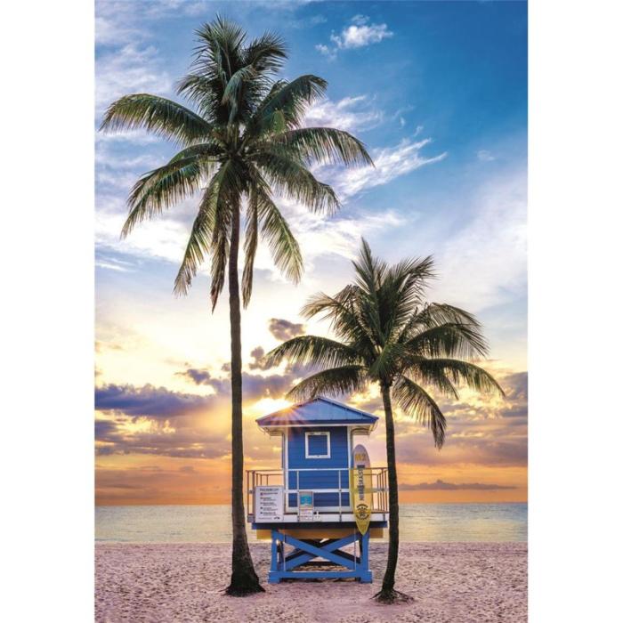 CLEMENTONI - CLEMENTONI Pussel 500 Pcs CB High Quality Collection Miami Beach Florida