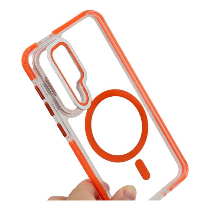 OEM - Mobilskal för Samsung Galaxy S26 Magnetiskt TPU - Orange