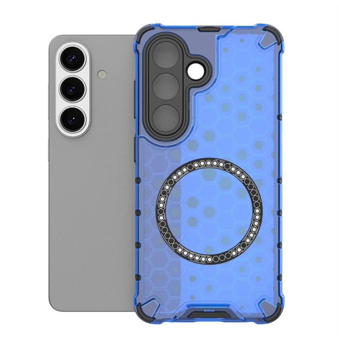 OEM - Mobilskal för Samsung Galaxy S26 Magnetiskt TPU + PC - Blå