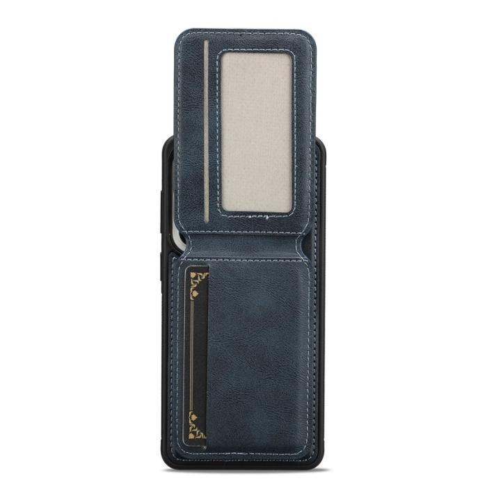 LC.imeeke - LC.IMEEKE Mobilskal för Samsung Galaxy S26 Magnetiskt TPU med kortfack - Blå