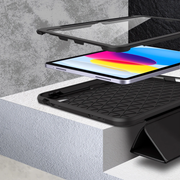 Tech-Protect - Tech-Protect iPad 10.9 2022 Fodral Endurance - Svart