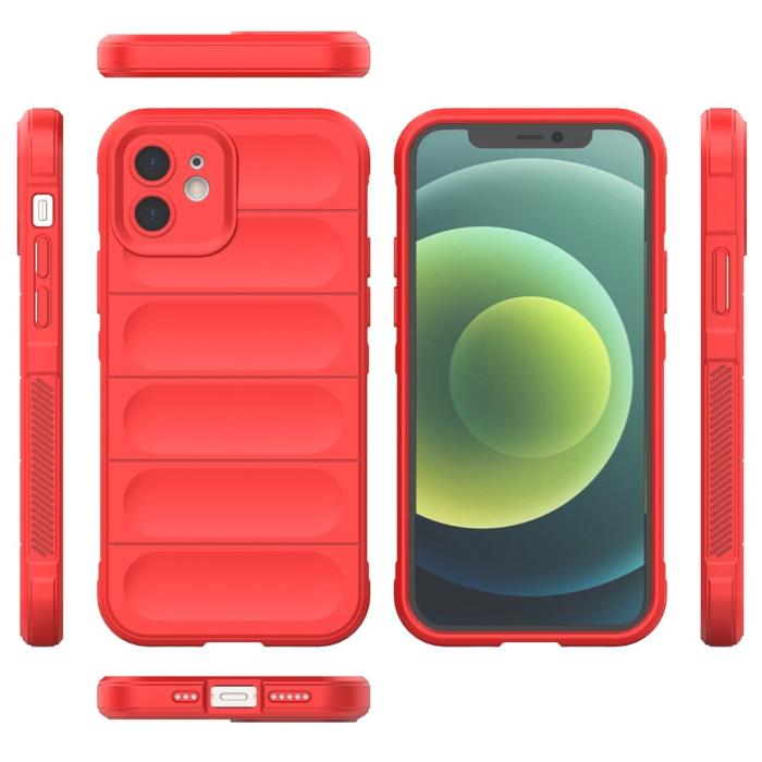 A-One Brand - iPhone 7/8/SE 2020/SE 2022 Skal Shockproof Rugged TPU - Röd
