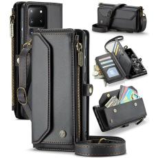 Caseme - CASEME Pl&aring;nboksfodral Konstl&auml;der f&ouml;r Samsung Galaxy S20 Ultra - Svart