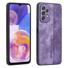 AZNS - AZNS Samsung Galaxy A23 Fodral KonstL&auml;der - Lila