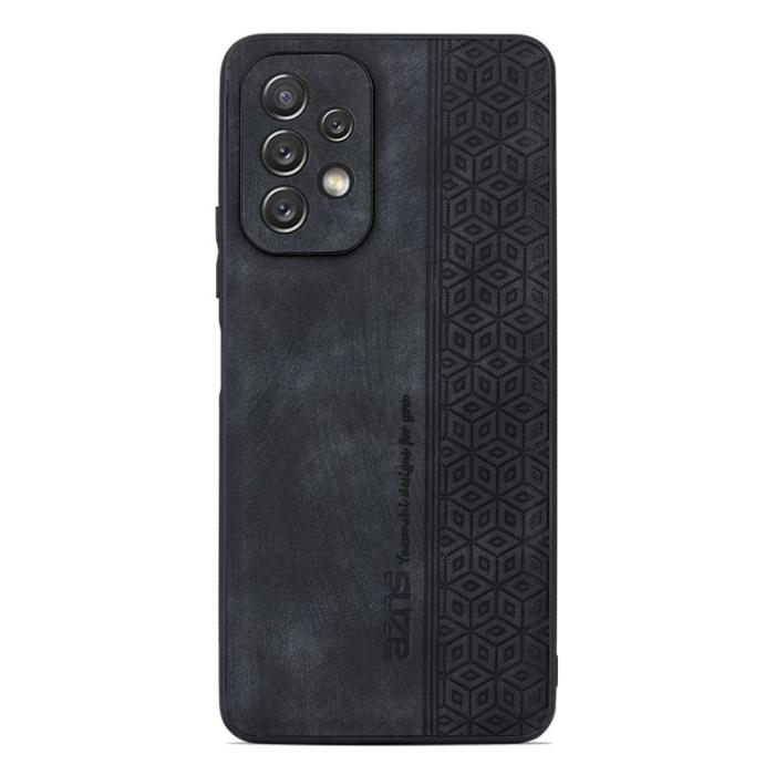 AZNS - AZNS Samsung Galaxy A23 Fodral KonstLäder - Svart
