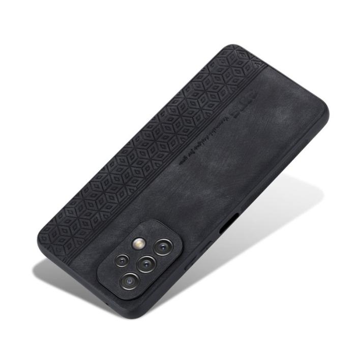 AZNS - AZNS Samsung Galaxy A23 Fodral KonstLäder - Svart