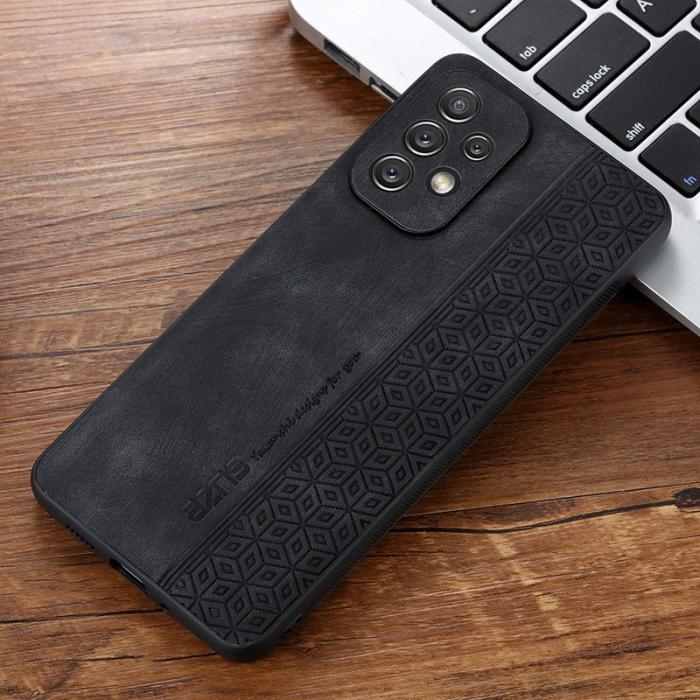 AZNS - AZNS Samsung Galaxy A23 Fodral KonstLäder - Svart
