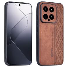 AZNS - AZNS Xiaomi 14 Fodral - Imprinted KonstL&auml;der - Brun