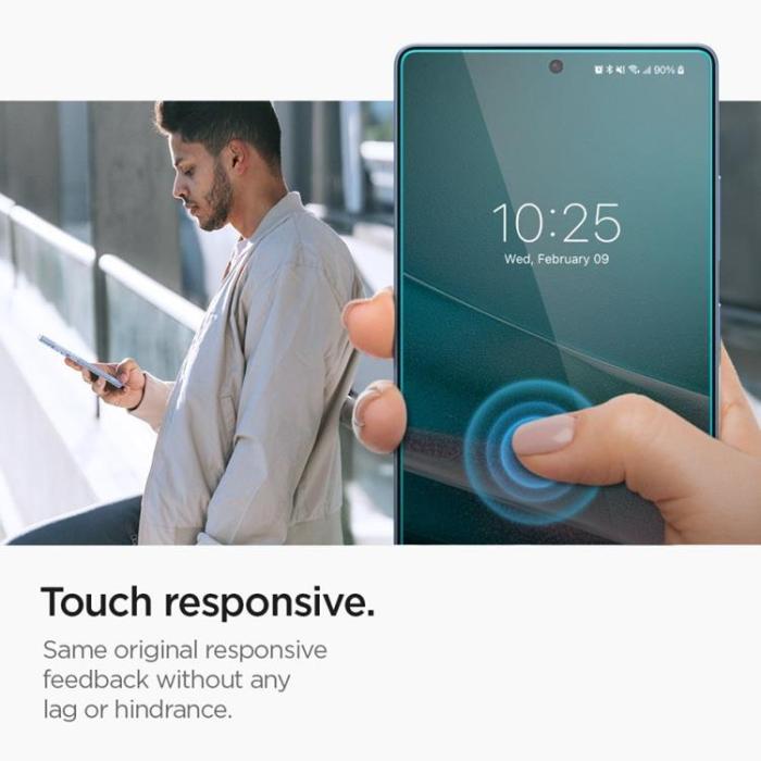 Spigen - [2-Pack] Spigen Galaxy S25 Ultra Härdat glas Skärmskydd EZ Fit