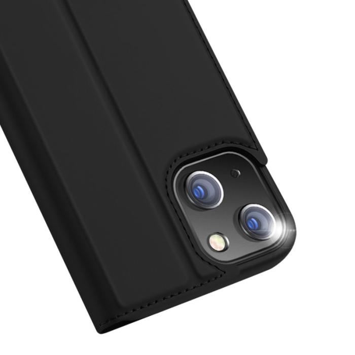 Dux Ducis - DUX DUCIS iPhone 13 Fodral i DesignLäder - Svart