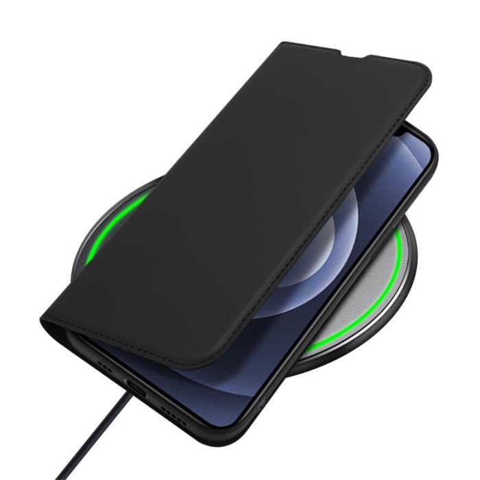 Dux Ducis - DUX DUCIS iPhone 13 Fodral i DesignLäder - Svart