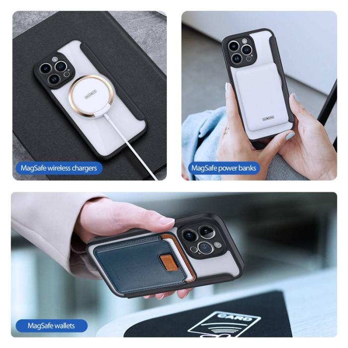 Dux Ducis - DUX DUCIS iPhone 14 Pro Max Fodral - Svart