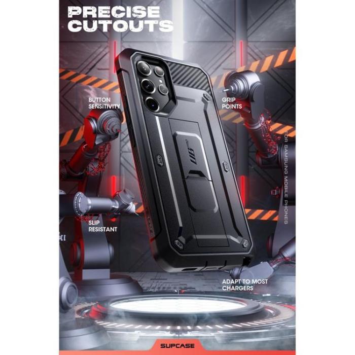 SupCase - SupCase Galaxy S23 Ultra Mobilskal Unicorn Beetle - Svart