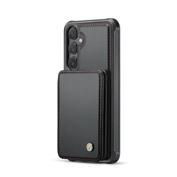 JEEHOOD - JEEHOOD J05 Fodral för Samsung Galaxy S23 FE Konstläder Svart