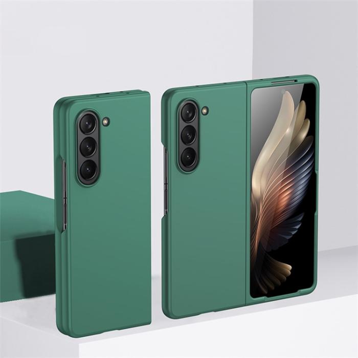 OEM - Galaxy Z Fold 5 Mobilskal Anti-Scratch - Mörkgrön